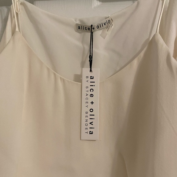 Women's Vince Off White Bloue Cami Top Sise Medium New with tags - Picture 14 of 16